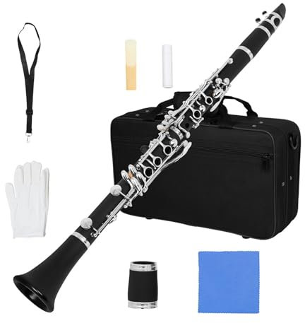 Klarinetteninstrument 17 Tasten B Anfänger Erwachsener Profi der Klarinette spielt Klarinette Musikinstrument