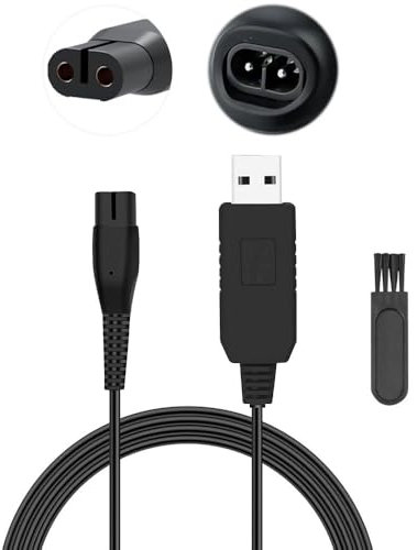 Cavo di ricarica USB 4.3V per Philips OneBlade QP2520 QP2570 QP2620 MG3730 MG3720 MG5720 BT3208 BT3206 A00390 Shaver caricatore alimentazione cavo per Philips Norelco Trimmer elettrico