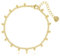 Made by Nami Armband Damen Gold oder Silber mit Perlen aus Chirurgischem Edelstahl 16 + 3 cm Perlenarmband Wasserfester Schmuck Hypoallergen (Gold)