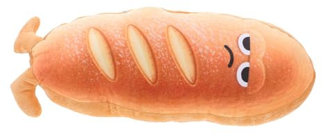 TOPPERFUN Brotkissen Große Plüschtiere Für Braut Gefülltes Brotkissen Brotsimulationskissen Bettkissen Schönes Kissen Brotsimulation Gefülltes Brot