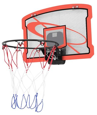ieLsngai Mini Basketballkorb 40 * 26cm, Basketball Korb im Zimmer Wandmontage mit Elektronische Anzeigetafel, Basketball Set Indoor