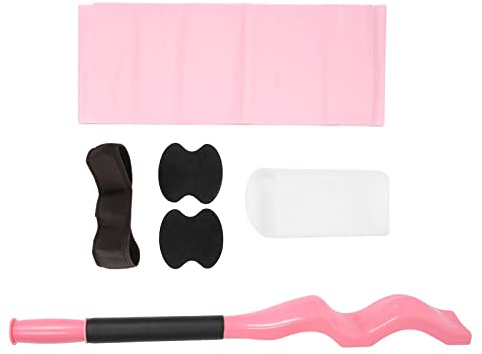 UPALDHOU Professionelles Ballett -Fußstrecke Elastic Stretch Band Set für Tänzer und Yogis mit Aufbewahrungstasche