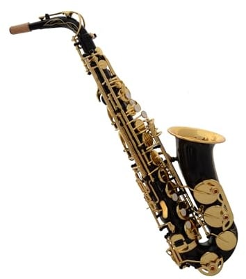Saxophone für Anfänger Schwarzlackiertes B Tenorsaxophon für Anfänger