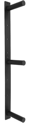 Wall Mounted Weight Plate Storage Rack, Olympic Bumper Plate Holder For Home Gym, Heavy Duty Steel Wall Mount Organizer With Barbell Storage, 400kg Capacity