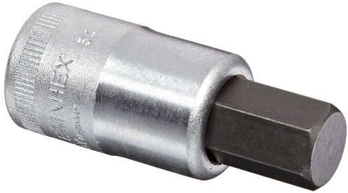 STAHLWILLE Nr. 54 Schraubendrehereinsatz 12,5 mm (1/2) f.INHEX Innensechskantschrauben Schlüsselweite 14 mm L.60 mm