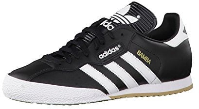 Adidas Samba Super, Men Samba Trainers, Black (Black/Running White Footwear), 9 UK (43.3333333333333 EU)