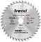 Trend Lame de Scie Circulaire pour Bois, 230 mm de Diamètre, 30 mm d'Alésage, 40 Dents, TCT, 2,6 mm de Trait de Scie, +15° Crochet, CSB/23040