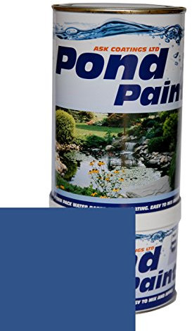 Water Based Epoxy Resin Pond Paint 1L (Dark Blue)