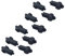 eXODA 10x Polschutzkappe für Kabel 1,5 2,5 4 6 8 10 mm² qmm Kopf 12mm