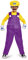 Disguise 98815K Deluxe Wario Mario Kostüm Kinder Halloween, M