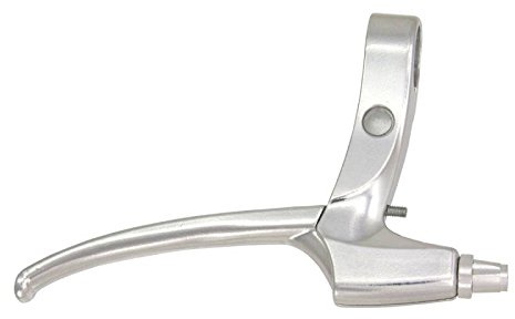 BONIN Unisex – Erwachsene BREMSHEBEL V-BR 4 Finger Silber ALU, BLAU
