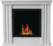 Camino, biocamino a bioetanolo, bianco, decorativo, di design, Stufa per riscaldamento - Mod. Kamin Soft Bianco (Cod. 5853)