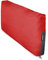 Happers Coussin Imperméable et Déhoussable pour Palette en Similicuir Rouge 120x45x20