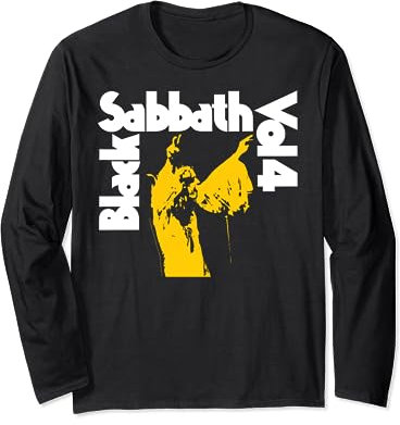Black Sabbath Official Vol 4 Long Sleeve T-Shirt