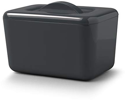 Zeal Double-Walled Butter Dish - Dark Grey