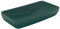 vidaXL Luxus Waschbecken Rechteckig Waschtisch Aufsatzwaschbecken Waschplatz Handwaschbecken Aufsatzwaschtisch Matt Dunkelgrün 71x38cm Keramik