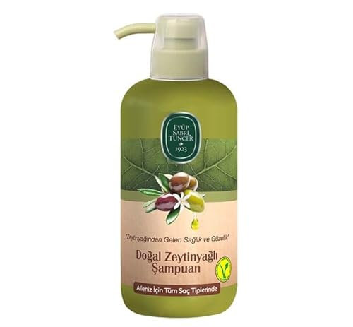 EYÜP SABRİ TUNCER 1923 Natural Olive Oil VEGAN Shampoo 600 ml (for all hair types) - Pet Bottle