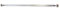 UNIVERSEL - Barre de Direction Tracteur Tondeuse Universelle - Pour Remplacement Pièces d'Origine - Rotules Femelles Réglables Ø 8mm. Entraxe 540-570mm