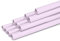 Clairefontaine 95733C - Un Carton De 10 Rouleaux De Kraft Couleur Recyclé - Dimensions : 3x0,70m - Kraft Recyclé 65g - Couleur : Rose Pâle - Emballage Cadeau, Loisirs Créatifs, DIY, Papier Cadeau