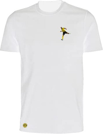 Borussia Dortmund Unisex BVB T-Shirt Haller Comic T-Shirt [Amazon Exklusive Kollektion] Gr. M