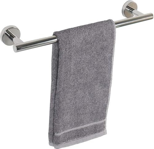 YUET Handtuchhalter, 40 cm, Handtuchstange Chrom,SUS 304 Edelstahl,Badetuchhalter Handtuch Halterung für Badezimmer Poliert Wandmontage, Küche, Geschirrtücher, Kleiderbügel, Rostfrei