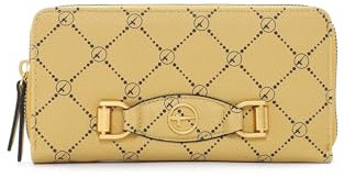 Tamaris Anastasia Buckle Zip Around Wallet Mustard