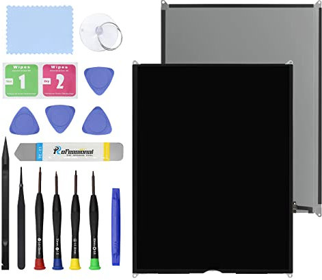 GBOLE 24,6 cm (9,7 Zoll) neuer Bildschirm Ersatz für iPad 6 (6. Generation) 2018, A1893 A1954 LCD Display Bildschirm Digitizer Panel Montage Ersatzteil mit Werkzeugen