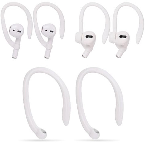 4pcs Earhooks for AirPods, Wireless Earbuds Holder, Anti-lost Secure Earhooks, Sport Activities Headset Ear Hooks for Apple AirPods 1, 2, 3, Pro, and Pro 2