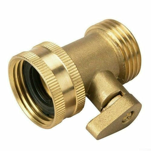 Perfekt für Sprinkler und Wohnmobil-Anschluss, 34 Gartenschlauch-Wasserhahn-Anschluss