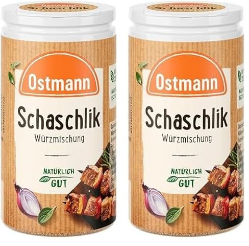 Ostmann Schaschlikgewürz, 35 g (Packung mit 2)