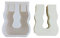 Silikonform U Form S Form Kerzenständerform Aromatherapie Kerzenständer Gips Tropfenform Urlaub Tischdekoration