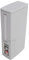 3 in 1 Slim Toilet Garbage Bin, Up Lid and Removable Inner Bucket Design Bathroom Trash Can with Toilet Brush for Bathroom (White) (Grey)