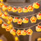 Katze Lichterkette,1.5M 10LED Lichterkette Kinderzimmer Katze,Lichterkette Lnnen,Led Lichterkette Batteriebetrieben,LED Lichterkette Katze Design,Lichterkette Fenster Innen,Aussenlichterkette Batterie