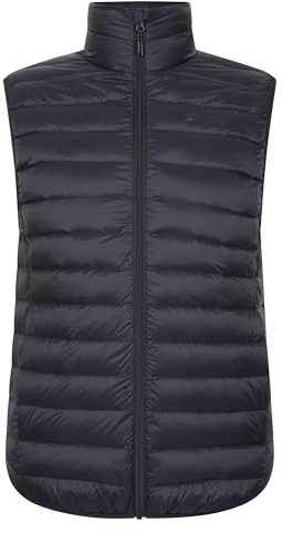 Mountain Warehouse Featherweight II Daunenweste für Herren - Daunendichtes Futter, wasserabweisend, Reißverschlusstaschen und Packaway-Tasche - den Herbst