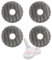 Roboparts® 4 Mopas/Paños Reemplazo para Dyson V7 V8 V10 V11 Accesorios De Aspiradora MOP Accesorios De Trapeador Reemplazables