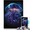 Puzzle 1000 Teile für Erwachsene, Galaxien, Quallen, Puzzle zum Verschenken mit passendem Poster und Quizblatt,38x52cm