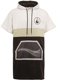 WAVE HAWAII Badeponcho Damen & Herren, Größe XL, 181-197cm | 95-100% Baumwolle Surf-Poncho für Erwachsene, Frottee Handtuch mit hoher Wasserabsorption, Umziehhilfe Strand Erwachsene