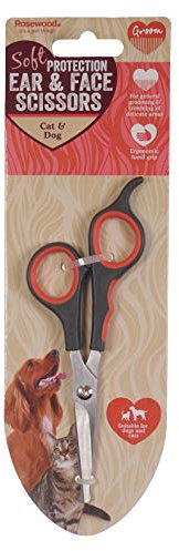 Rosewood 07106 Soft Protection Schere zum Kürzen von Ohren-/Gesichtshaar