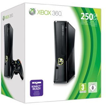 Xbox 360 - Console 250 GB, Nera