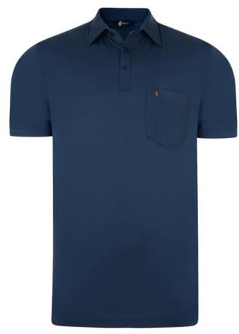 Gabicci Jersey Shirt (X-Large, Indigo)