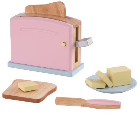 KidKraft 63304 - Pastellfarbenes Toaster Set