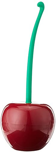 Qualy QL10120 Scopino Ciliegia 14,7 x 14,7 x 38,5 cm, colore: Rosso