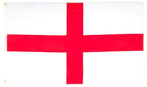AZ FLAG - Drapeau Angleterre - 90x60 cm - Drapeau Anglais 100% Polyester Avec Oeillets Métalliques Intégrés - Pavillon 50 g