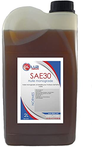DLLUB - HUILE MONOGRADE SAE 30-2 litres