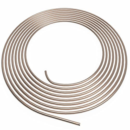 AUPROTEC Bremsleitung Ø 4,75 mm Kupfer/Nickel Kunifer mit ABE Allgemeiner Betriebserlaubnis 1m 2m 3m 5m oder 10m Auswahl: (10 Meter)