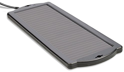 Cartrend 80500 Cargador solar de 1,5 watios de mantenimiento de baterías, 12 V