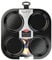 Tala Performance, Yorkshire Pudding Tin, Professional Gauge Carbon Steel with Eclipse Non-Stick Coating, Perfect for Roasting and Cooking