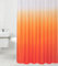 Sanilo Duschvorhang Magic Orange 180 x 200 cm, hochwertige Qualität, 100% Polyester, wasserdicht, Anti-Schimmel-Effekt, inkl. 12 Duschvorhangringe