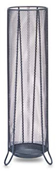 ZELLER PRESENT SCHÖNER LEBEN. PRAKTISCH WOHNEN. 17744 Schirmständer, Mesh / ø 14 x 53, anthrazit, 40 x 40 cm