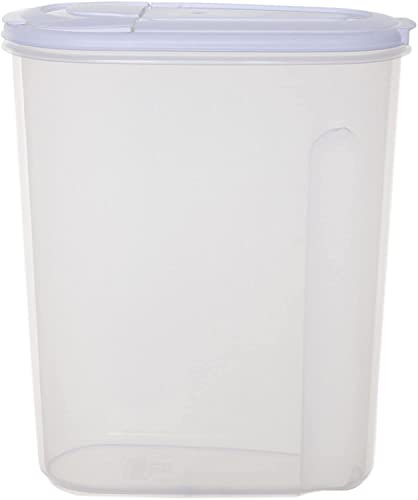 Whitefurze Dry Food Container - White Lid 3L